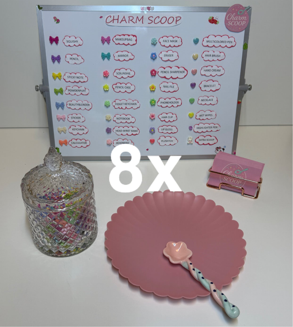 8 MYSTERY SCOOPS + 8 FREE GIFTS