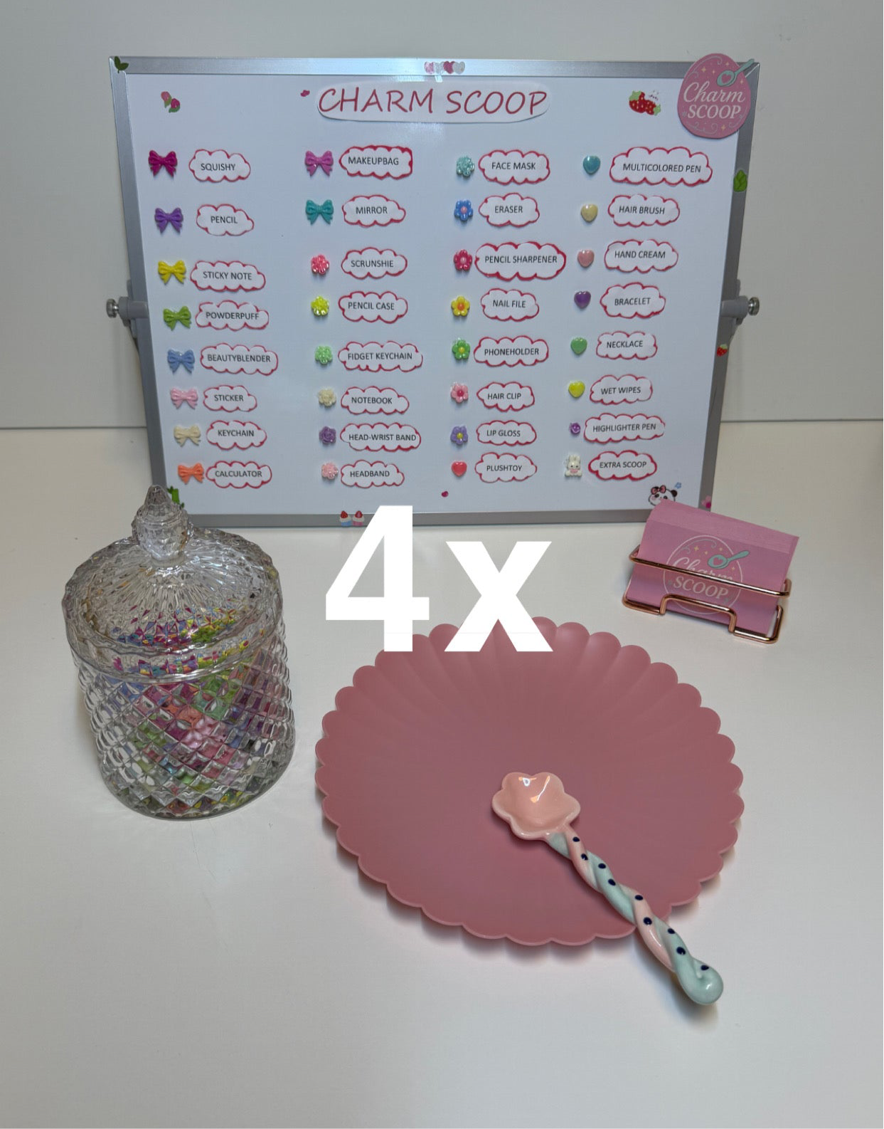4 MYSTERY SCOOPS + 4 FREE GIFTS