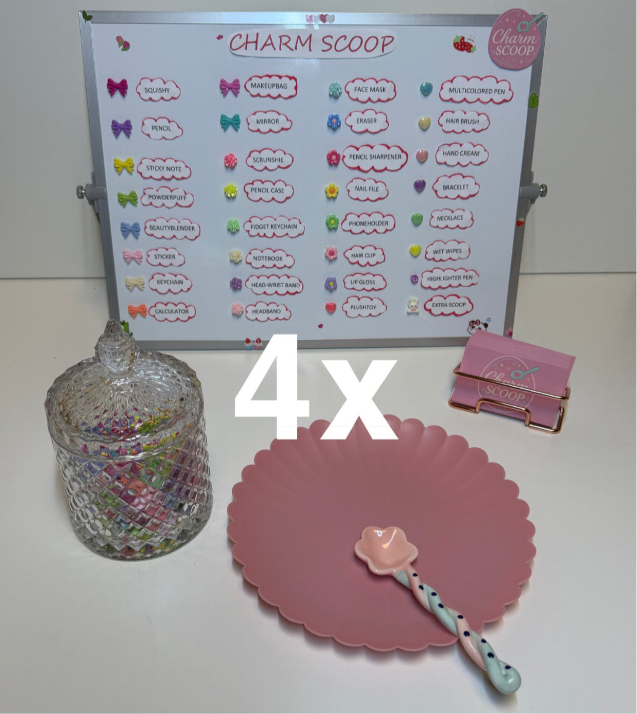 4 MYSTERY SCOOPS + 4 FREE GIFTS